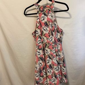 Hollister floral skater dress